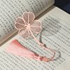Metal Leaf Vein Bookmark Recover Classical Art Hollow Lotus Antique Send Teacher Student Day Gift Teacher's Day Gift
