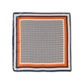 FH24-5910-1 Navy Blue Polka Dot Orange
