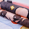 3D Cartoon Printed Flannel Blanket Digital Printing Air Conditioning Blanket Nap Blanket Study Room Knee Blanket Wholesale