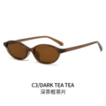 Dark tea frame tea lenses