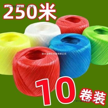 Brand New Material Packing Rope, Tying Rope, Bundling Rope, Packaging Rope, Plastic Rope, Transparent Rope, White Agricultural Nylon Grass Ball Rope