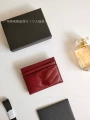 Maroon caviar leather gold buckle