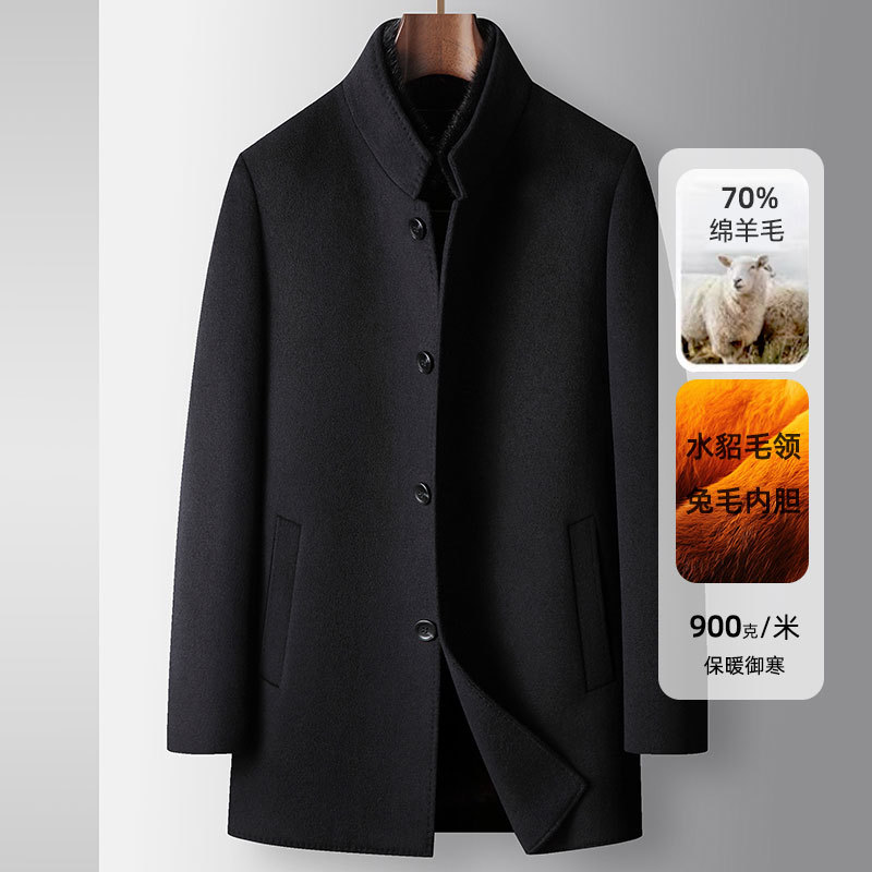 Áo Khoác Nam Hàng Mùa Xuân Thu Đông Trung Niên