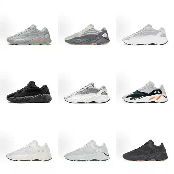 Putian Pure Original Yeezy 700 V2 Real Boost Yeezy Best-Selling Dad Shoes Running Shoes Unisex Casual Versatile Sneakers