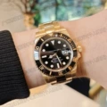 Laojia lux watch all gold and black