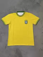New Men's T-Shirt Brazil Football and Thailand Short Sleeve Sports Training Quick-Dry Top