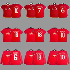 Vintage jersey football uniform bogbaluka kuiiblasford B fee c ronaldo long short sleeve jersey