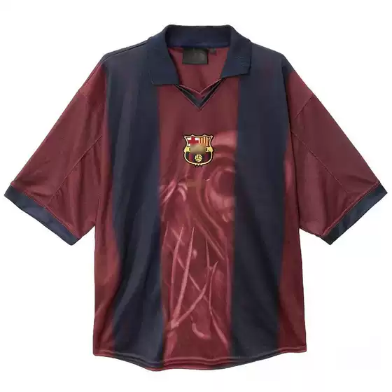 Retro Jersey Barcelona Nou Camp Xtravis Scott Joint Nostalgic Commemorative Retro Version Jersey Trend