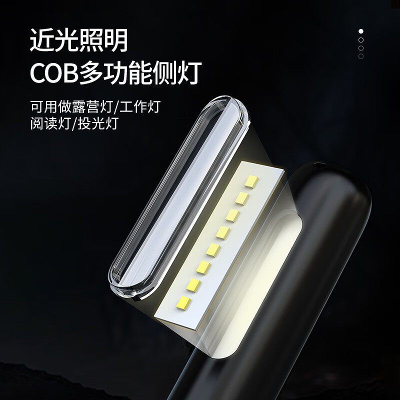 Philips Flashlight Strong Light Flashlight Ultra-Long Battery Life Night Fishing Patrol Outdoor Lighting Emergency Light