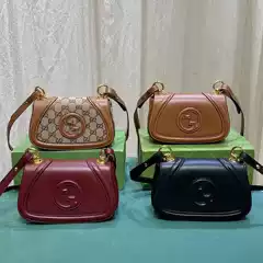 New Style Saddle Bag, Genuine Leather, Cross-Border, High-End Feel, Single Shoulder Crossbody Women's Bag, Versatile, Factory Direct Sales, Wholesale, Dropshipping