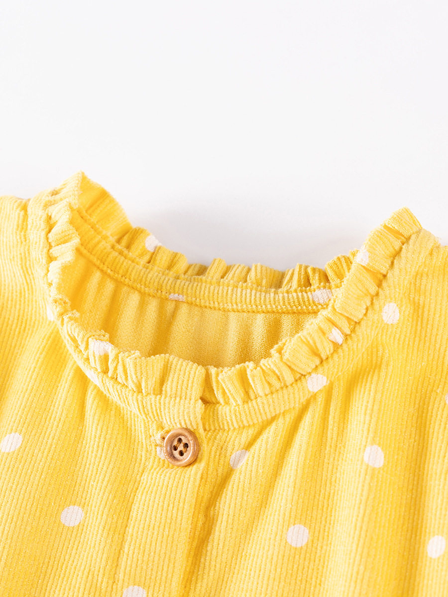 New Kids' Dress, Autumn Girls' Dress, Cute Corduroy Kids' Dress