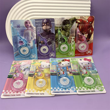 Foreign trade cross-border kitty correction tape girl KT cat correction tape boy Spider-Man correction tape correction tape gift