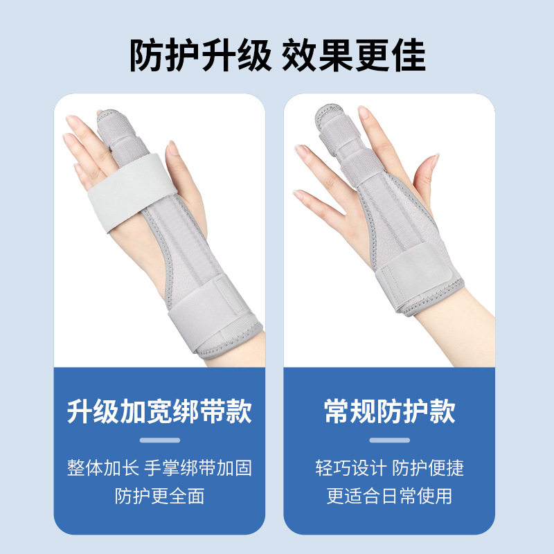 Finger Fracture Fixation Splint Corrector Metacarpal Fracture Finger Protection Tendon Rupture Protective Gear Inner Buckle Support Hand Back