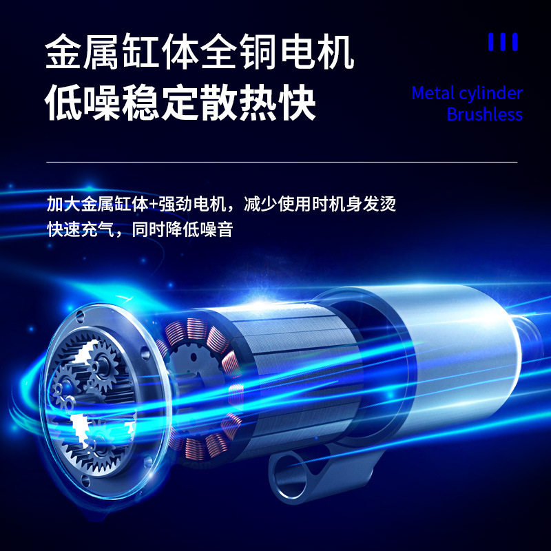 Cross-border new car inflator tire inflator high-power inflator portable digital display intelligent inflator