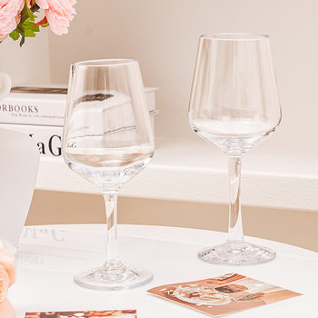Pc Acrylic Red Wine Glass Bar Plastic Goblet Transparent Anti-Fall Wine Glass Champagne Glass Red Wine Glass Wholesale