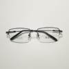 670 factory price direct supply alloy memory frame new casual business half frame glasses memory glasses frame wholesale