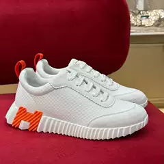 Lace-Up Casual White Shoes, Mesh Sneakers, Comfortable Export Large Size Men's Shoes, Cushioning, Lightweight, Daily H Home Same Style