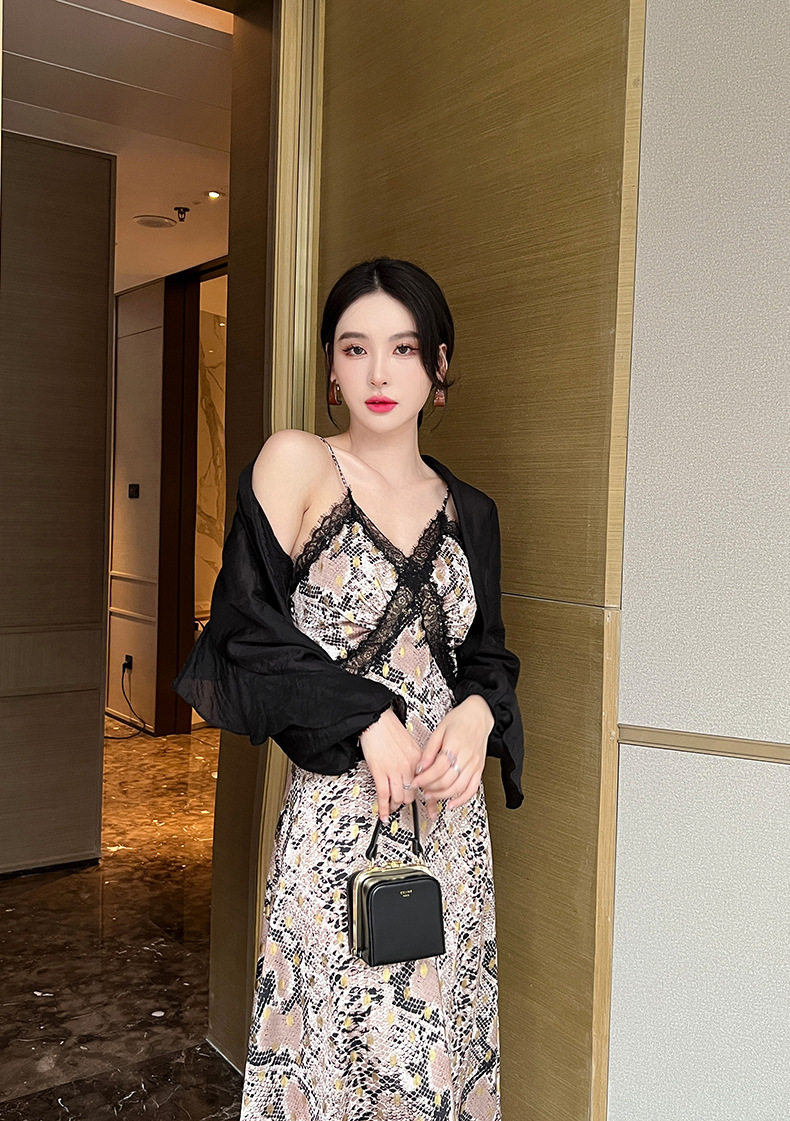Áo khoác cardigan nữ ngắn tay mỏng nhẹ chống nắng du lịch phong cách phương Tây — [Đen], [Trắng], [Kaki] chi tiết 20