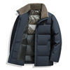 Men's Short down Jacket for Middle-Aged and Elderly, Business Casual Wool Lapel Coat, Dad's Wear, Men's 2025 Winter New Model