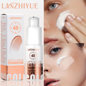 Cross-Border Liquid Foundation, Concealer, Non-Removing Makeup Liquid Foundation, Wholesale Color-Changing Skin Tone, Temperature-Changing Oil-Control Makeup, Cross-Border Liquid Foundation