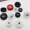 Factory in stock nylon dark button round plastic buckle coat sweater coat button clothing accessories wholesale