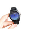 Personalized Gradient Watch Round Surface Sports Quartz Watch Offer Promotion Silicone Jelly Watch
