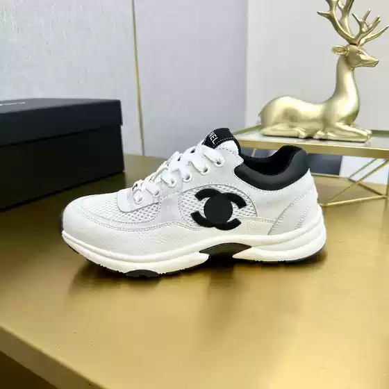 Classic Unisex Casual Sports Shoes from the Foreign Trade Brand Xiaoxiangjia, Lace-Up Color-Blocking Running Shoes, Versatile Yoga Shoes