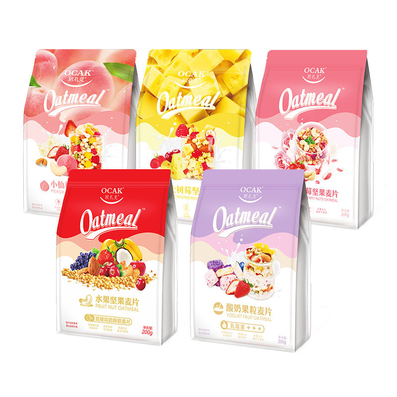[Ozark] Fruit Oatmeal 400g Pack Oatmeal Wholesale Breakfast Collection Oatmeal Contact 5DF
