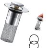 Universal Washbasin Water Leakage Plug Washbasin Bounce Core Water Drainer Insect-proof Odor-proof Anti-blocking Washbasin Filter Net