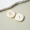 High-End Resin Buttons for Clothing, Shirts and Coats, Two-Eye and Four-Eye Buttons, White Classic Versatile Buttons, DIY Buttons