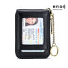 Cross-border Anti-theft Card Holder Female rfid Genuine Leather Multifunctional Male Organ Card Holder Bank Card Holder Keychain Foreign Trade