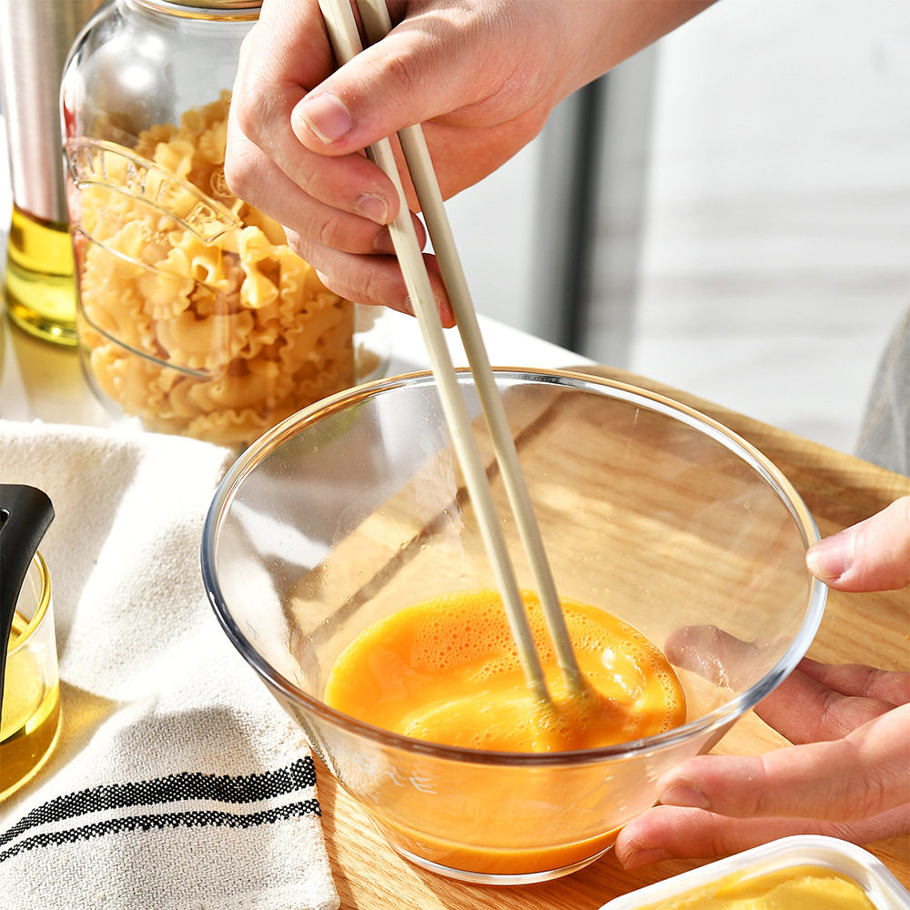 Spot Food Grade Silicone Spoon and Chopsticks Set Student Office Worker Tableware High Temperature Resistant Household Portable Tableware