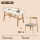 Обеденный стол домашнее хозяйство небольшая квартира светлая роскошь современный минимализм прямоугольный коммерческий стол и стул для общественного питания помещение для аренды обеденного стола mini 33