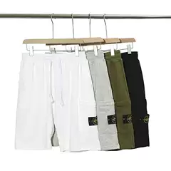 Cross-Border Export Stone Island Classic Compass Embroidered Armband Badge Drawstring Sweatshirt Five-Point Shorts