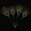 Ear picking Peacock hair hibiscus hair silver needle Peacock King sweep face hibiscus pestle hand professional ear picking tool Peacock hair wholesale