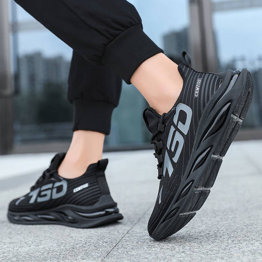 Spring New Men's Shoes Korean Style Running Shoes Summer Men's Breathable Soft Sole Casual Shoes Sports Shoes Dropshipping