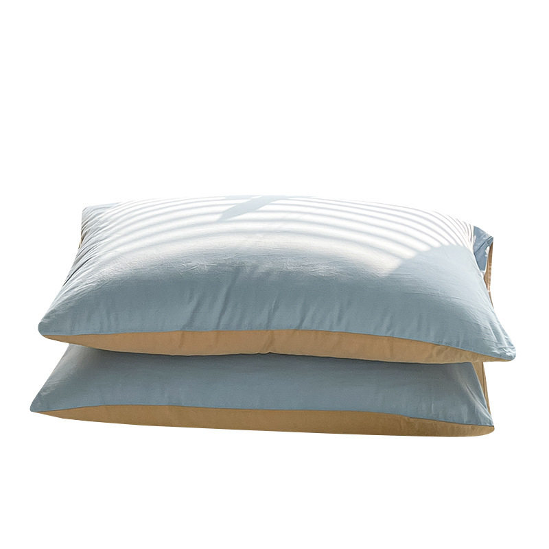 Pure Cotton Pillowcase Pair Pack Cotton Pillowcase Class A Household Adult 48x 74 Children Pillow Inner Pillowcase Single