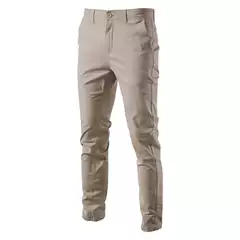2024 Fall/Winter high quality Men's Casual Pants Foreign Trade Breathable Men's Underwear Youth Business Joker Cotton Pants Wholesale