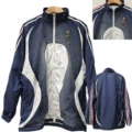 French retroembroider windproof and rainproof thick windbreaker 2.2