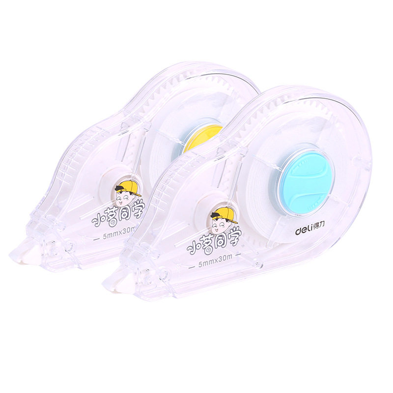 Deli Card Large Capacity Correction Tape 20m30m Commercial Super Pack Affordable Economical Durable Anti-dry and Dust-proof