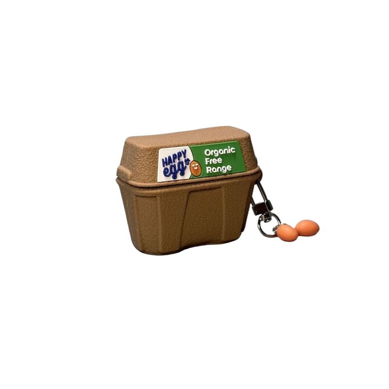 Creative Egg Tray Suitable for Airpodspro3 Protective Case Pro2 Protective Cover Airpods4 Headphone Cover 3Rd Generation 5