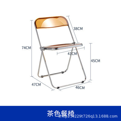 工业风不锈钢圆桌咖啡厅亚克力ins网红椅子奶茶店商用餐桌椅组合