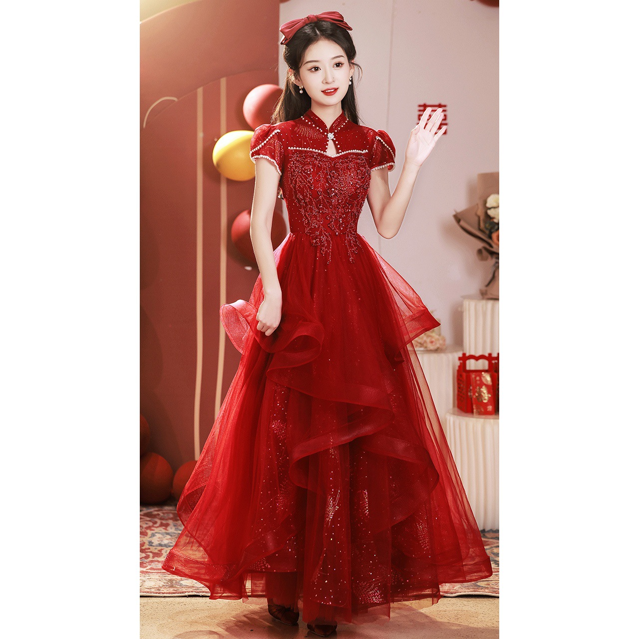 Chỉ Size Xl Sale Sốc: Váy Đầm Liền Thân Dự Tiệc Nữ Metyry Dùng Trong Lễ Cưới Thời Trang Nữ Ngày Cưới Chất Liệu G05 Sản Phẩm Mới, (Miễn Phí Vận Chuyển Toàn Quốc).
