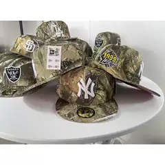 Cross-Border New Camouflage Baseball Cap Ny.La. Size Cap Hip-Hop Outdoor Fashion Sunshade Flat Brim Unisex