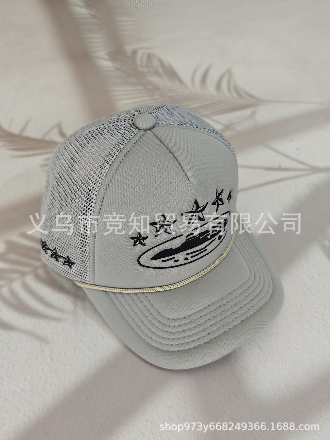Corteiz CRTZ hat fashion baseball cap five-star color block mesh summer cap casual versatile