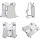 Сумка для мобильного телефона для бега, сумка для велоспорта, легкая спортивная сумка для хранения, сумка для мобильного телефона, сумка для альпинизма на открытом воздухе mini 4