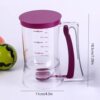 Batter Dispenser Measuring Cup Batter Dispenser Batter Separator Butter Dispenser Funnel