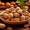 Shanmeiyuan Xinjiang 185 Paper-Skinned Walnut Coffee-Flavored Herbal Roasted Walnut Thin-Skinned Walnut Home Drama Snacks
