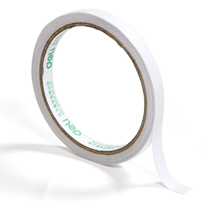 Deli double-sided adhesive tape with high viscosity cotton paper 30400 3040130402 30403 30415 wholesale