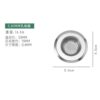 Sink Filter Kitchen Supplies Stainless Steel Metal Slag Separator Funnel Tool Sewer Drain Outlet Anti-Blocking Floor Drain